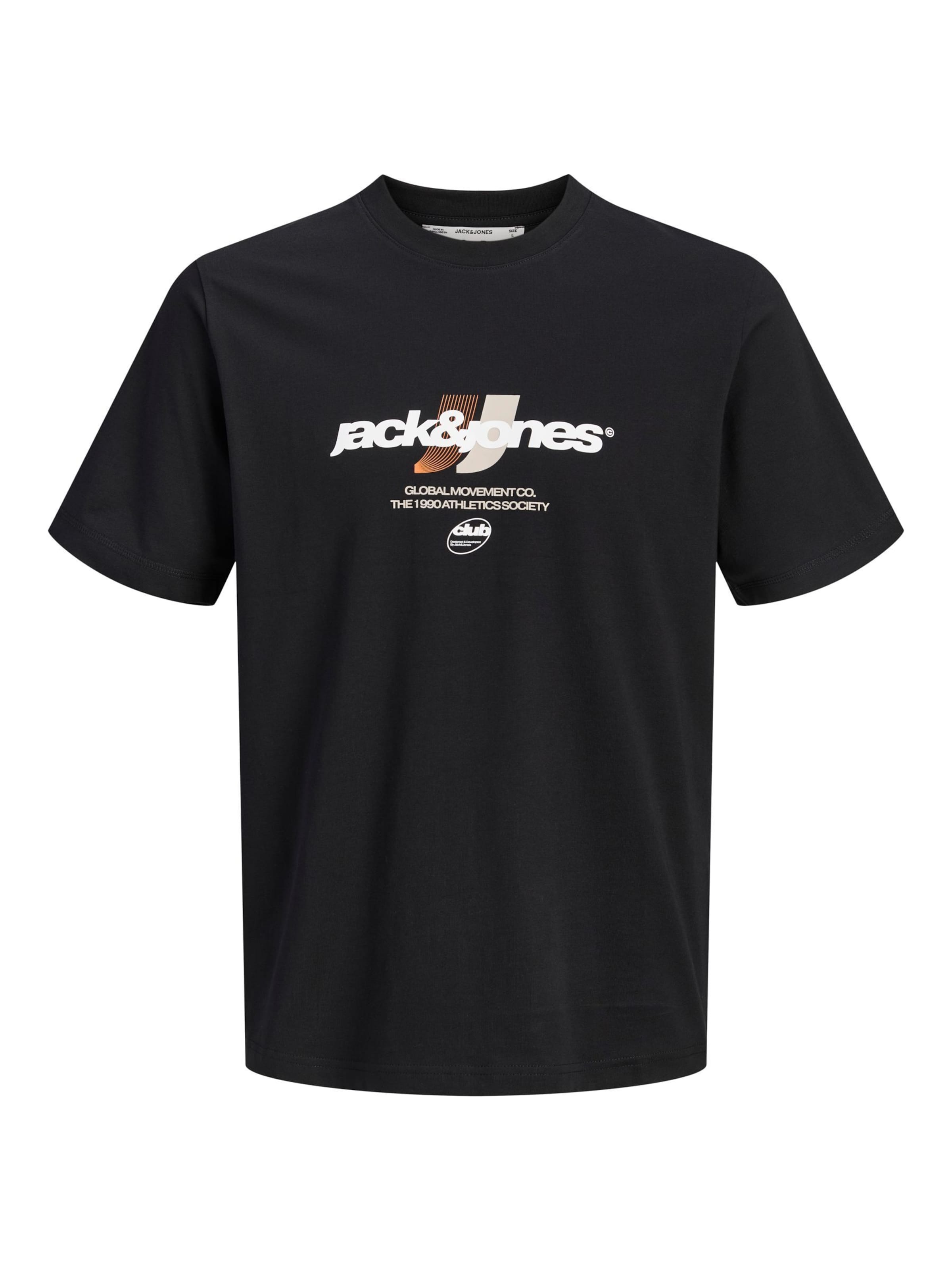 JACK & JONES Bluser & t-shirts i sort: forside