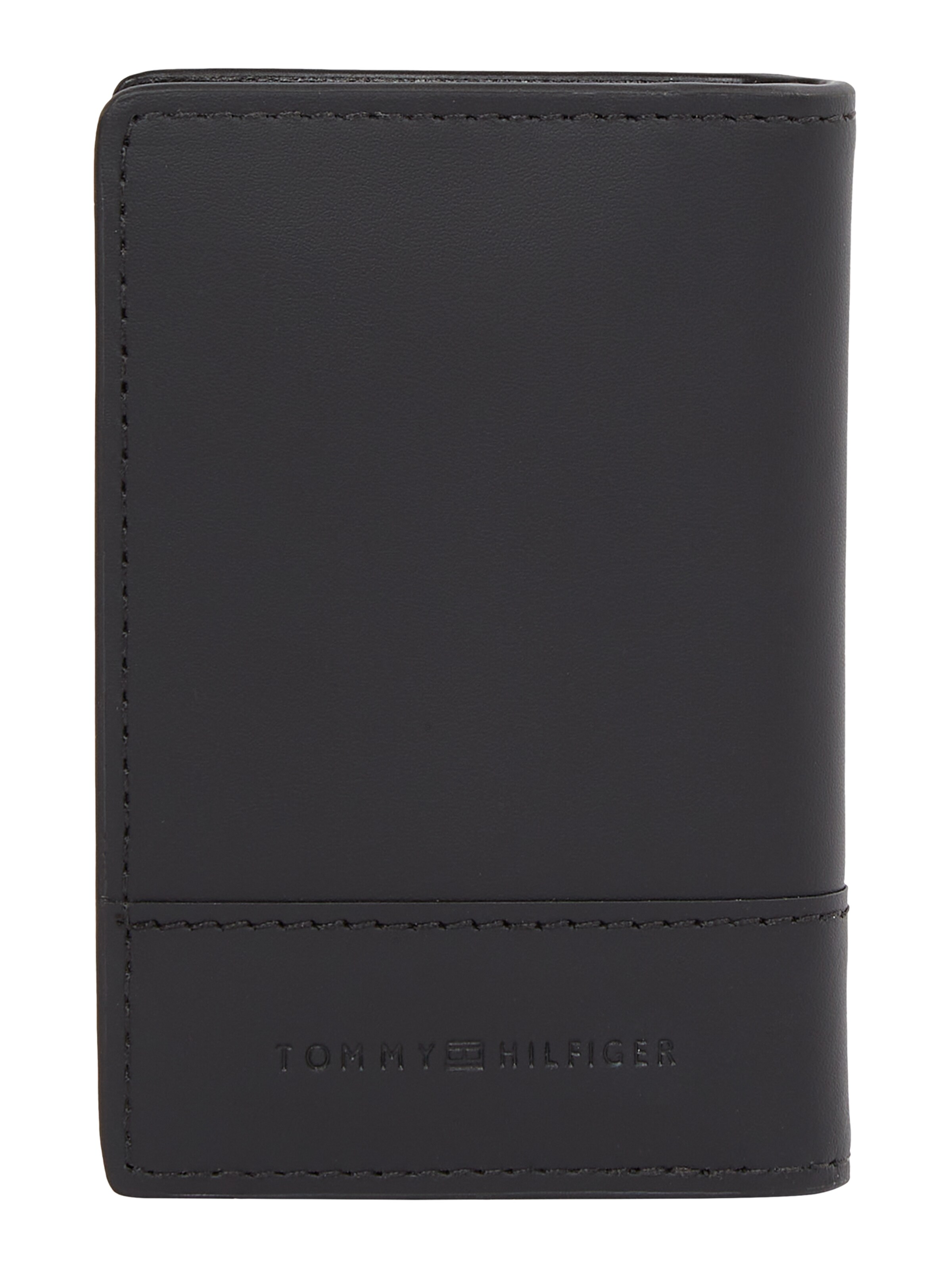 TOMMY HILFIGER Portemonnaie in Schwarz