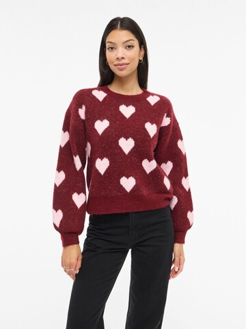 Pullover 'VILUNA' di VILA in rosso: frontale