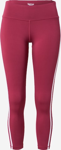 Reebok Спортен панталон в розово: отпред