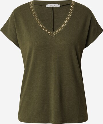 ABOUT YOU T-shirt 'Jocelyn ' i grön: framsida
