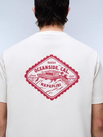 NAPAPIJRI Tričko - Biela