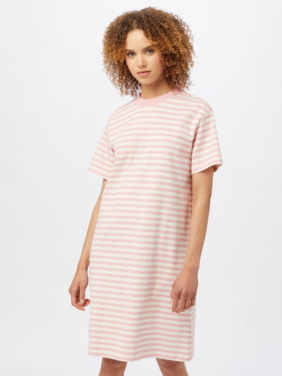 BOSS Casual Dress 'Enchy' in Pink / White, View model