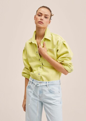 MANGO Blouse 'aneka' in Yellow: front