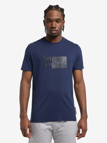 T-Shirt 'CHANDLER' BRUNO BANANI en bleu : devant