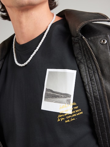 SCOTCH & SODA Μπλουζάκι σε μαύρο