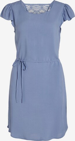 VILA Dress in Blue: front