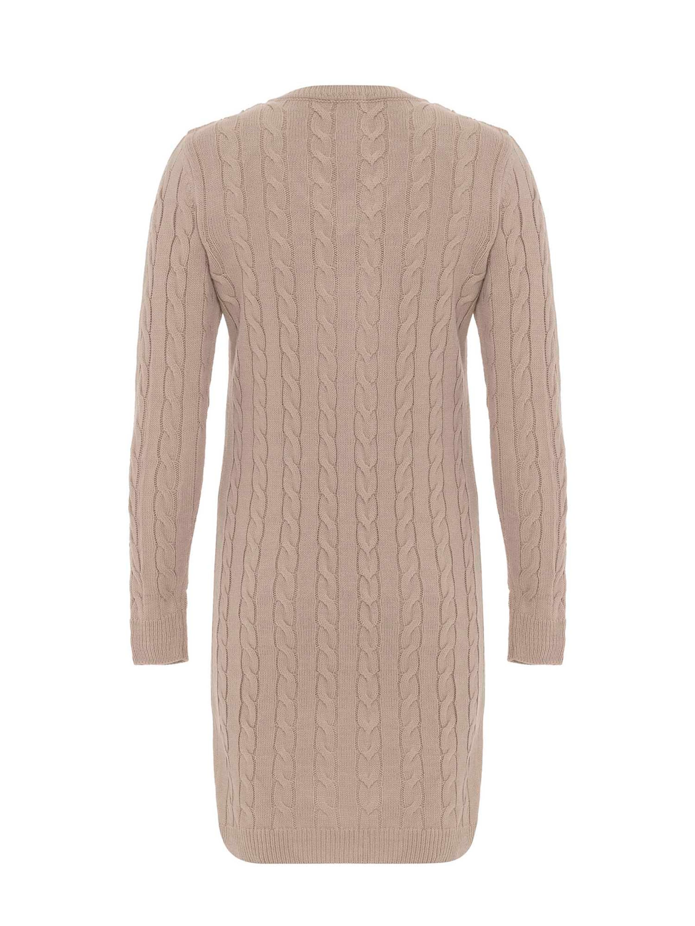 Abito in maglia di Moxx Paris in beige