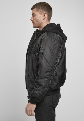 Brandit Jacke in Schwarz