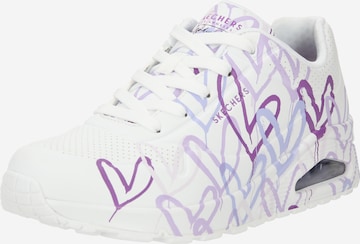 SKECHERS Низкие кроссовки 'Uno - Spread The Love' в Белый: спереди