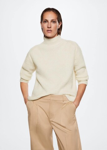 MANGO Sweater 'Jujuy' in Beige: front