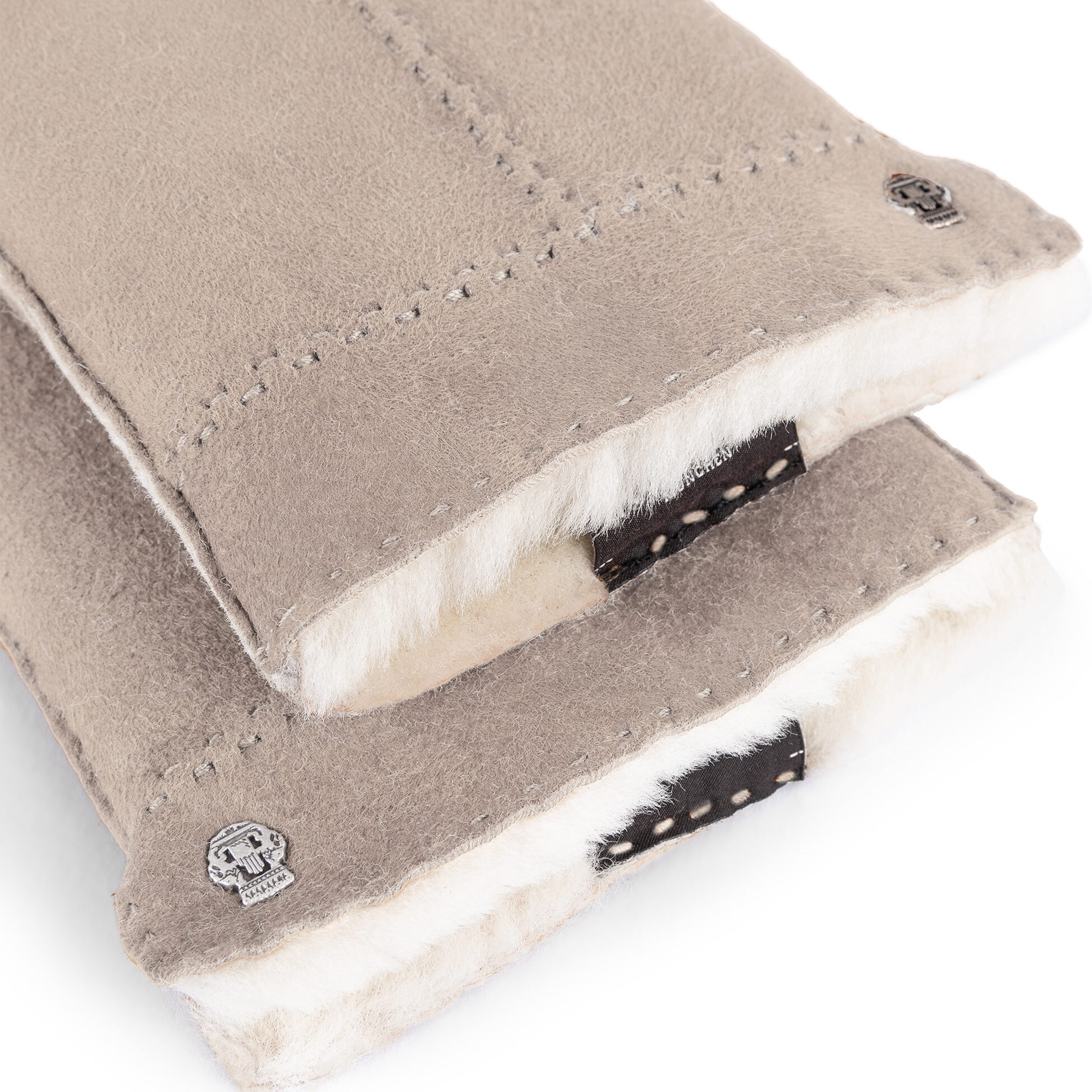 Roeckl Full finger gloves 'MALMÖ' in Beige