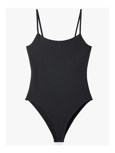 BALMOHK Shirtbody en XS en noir, Vue avec produit