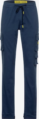 Street One MEN Tapered Cargohose in Blau: predná strana