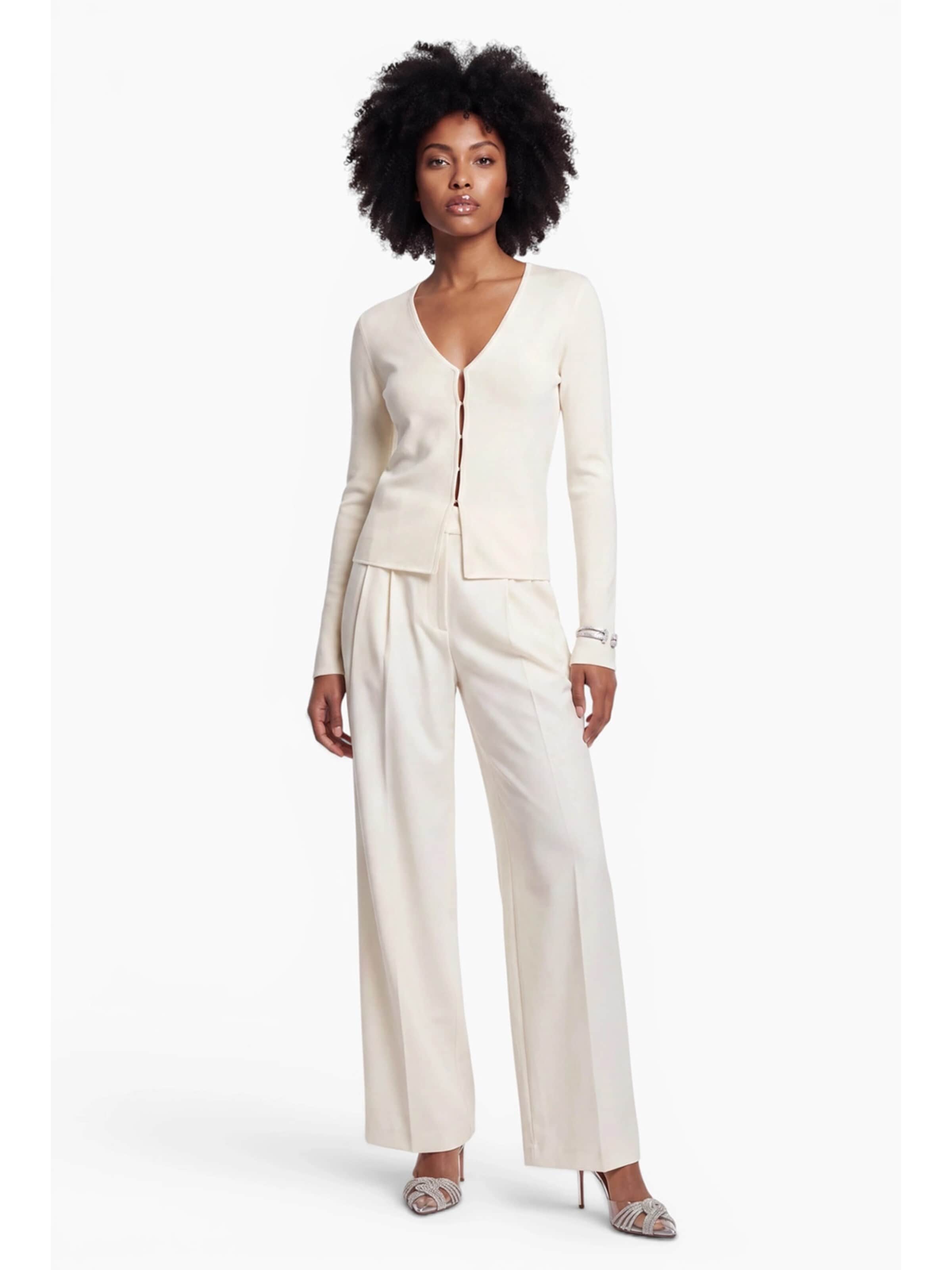Cardigan 'Letizia' Anse Victorin en beige
