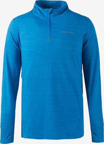 ENDURANCETehnička sportska majica 'Tune' - plava boja: prednji dio