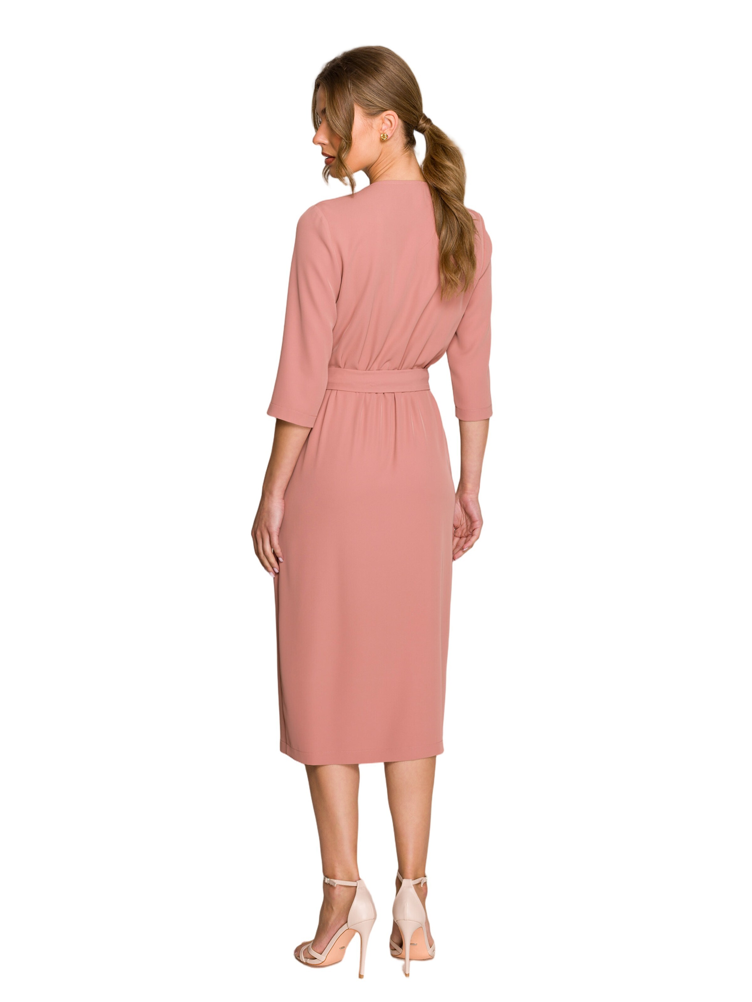 Rochie 'Sukienka z kopertowym motywem' de la Stylove pe roz