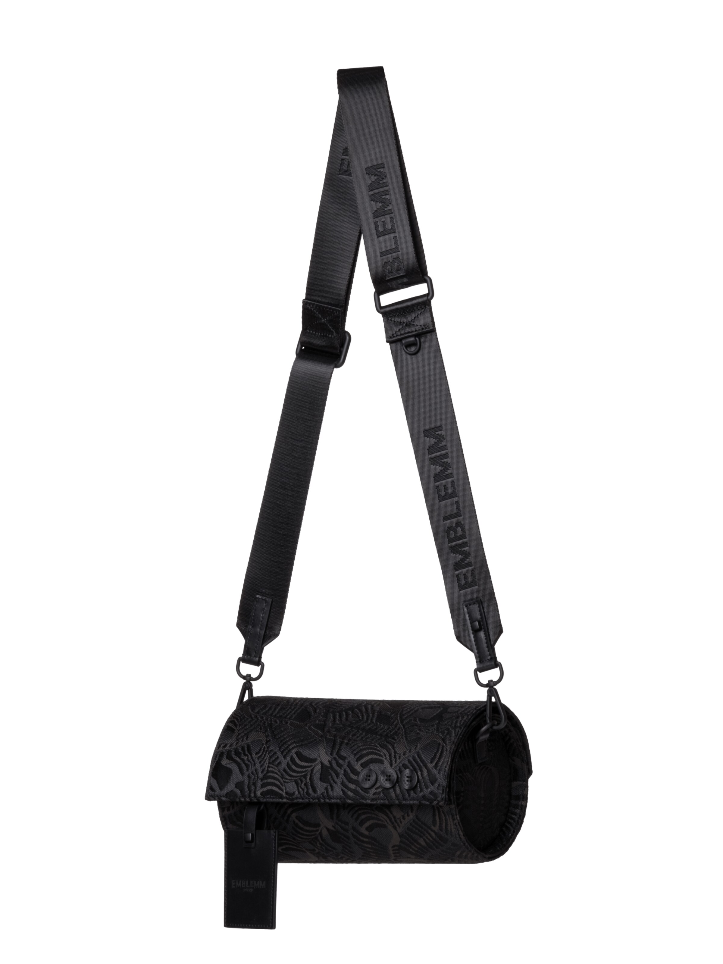 EMBLEMM Schoudertas 'Up My Sleeve' in Zwart