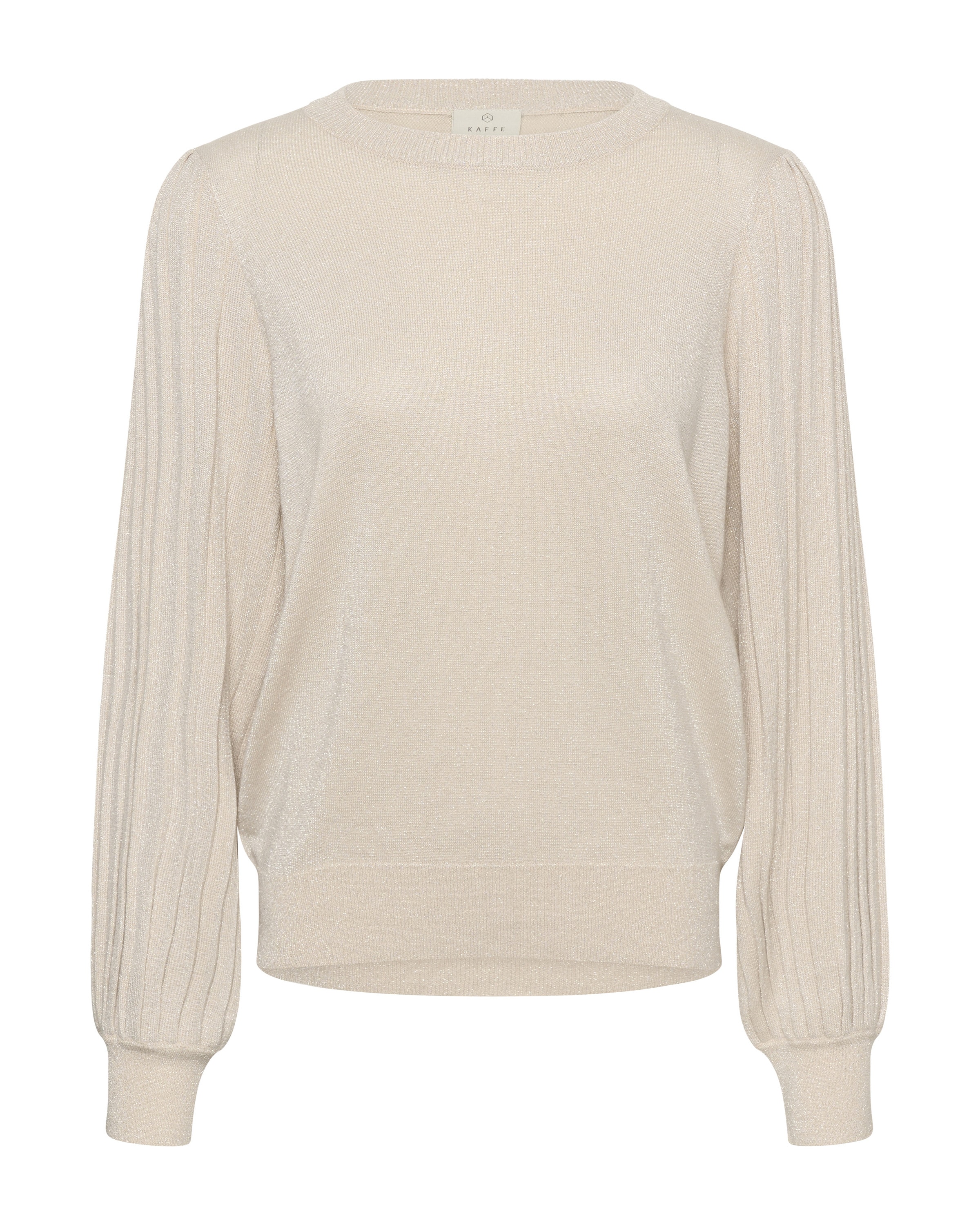 Kaffe Trui &#x27;KARegina&#x27; in Beige: voorkant