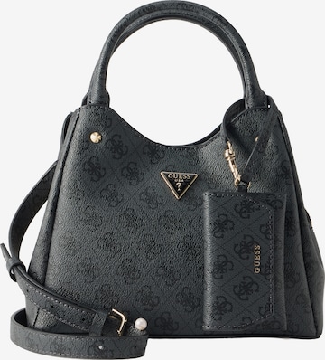 Borsa a mano 'Lorella' di GUESS in nero: frontale