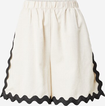 OBJECT Regular Shorts 'Mussi' in Beige: predná strana