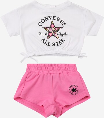 CONVERSE Set in Pink: front