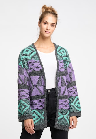 Cardigan 'Lomasi' IZIA en gris : devant