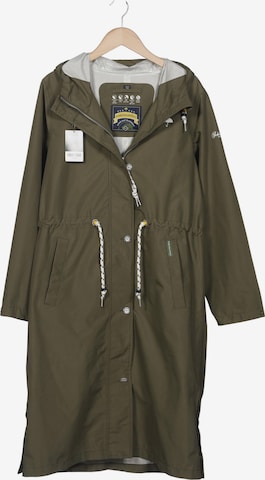 Schmuddelwedda Mantel XXL in Grün: Vorderseite