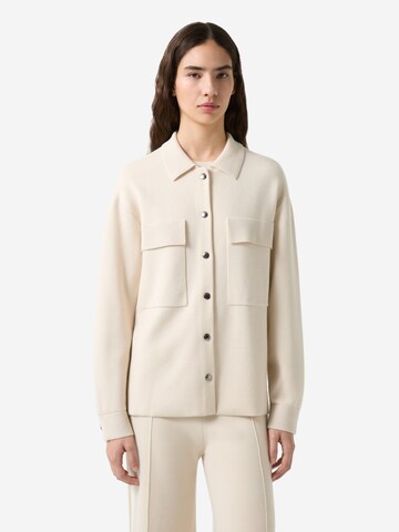 BOGNER Strickjacke 'Icaria' in Weiß: Vorderseite