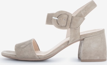 GABOR Strap Sandals in Beige