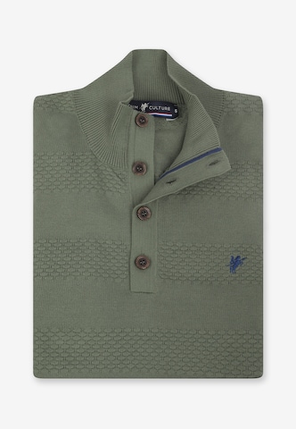 DENIM CULTURE - Jersey 'Chandler' en verde