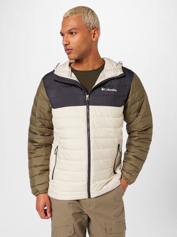 Veste outdoor 'Powder Lite' COLUMBIA en gris : devant