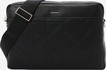 juoda Calvin Klein Standartinis Nešiojamo kompiuterio krepšys: priekis