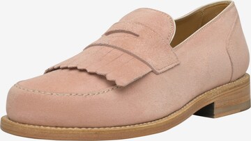 Henry Stevens Classic Flats 'Amelia FL' in Pink: front