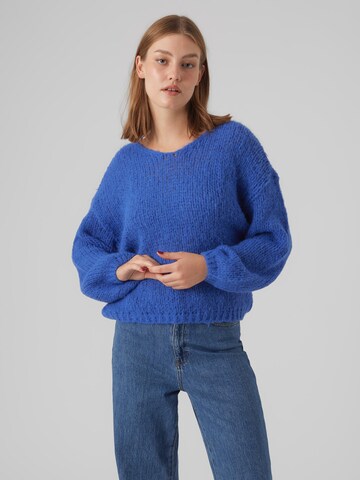 VERO MODA Pullover 'ADA' in Blau