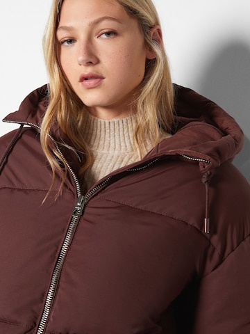 Bershka Between-season jacket in Brown