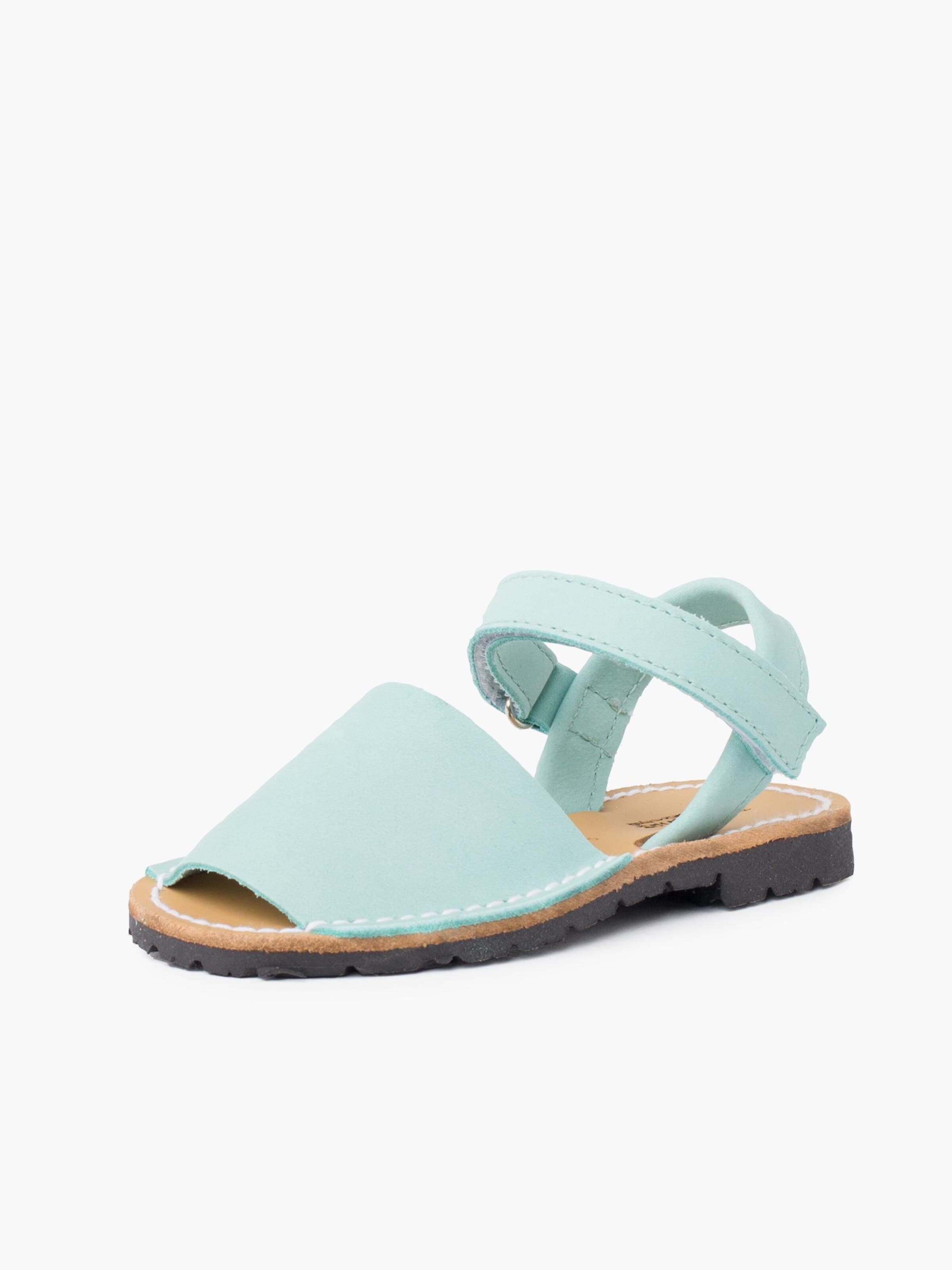 Sandales Pisamonas en bleu : devant