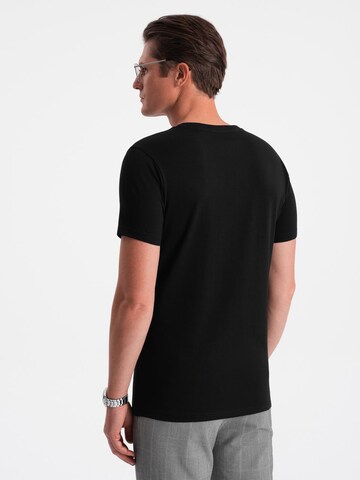 Ombre Shirt in Black