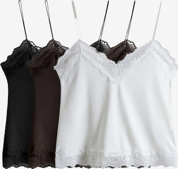 juoda The Set Palaidinė be rankovių: priekis