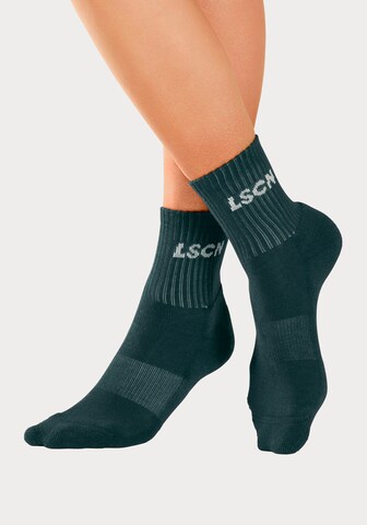 LSCN by LASCANA Sportsocken in Grün