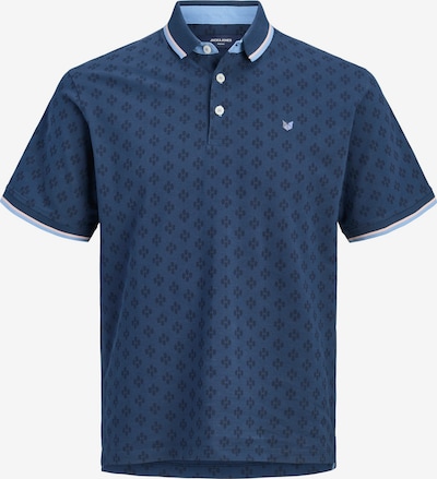 S dydžio Marškinėliai 'JPRPAULOS' iš JACK & JONES, spalva – mėlyna / tamsiai mėlyna / šviesiai mėlyna / balta, Prekių apžvalga
