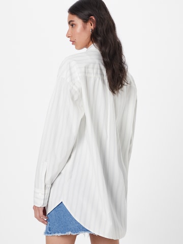 LEVI'S ® Блуза 'Silvie Big Menswr Shirt' в бяло
