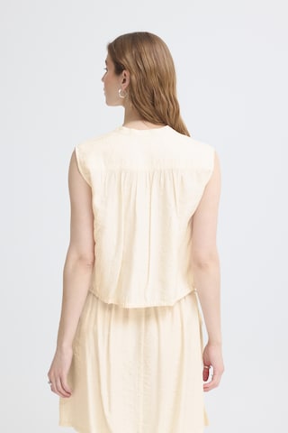 ICHI Blouse 'ELVIAS' in Beige