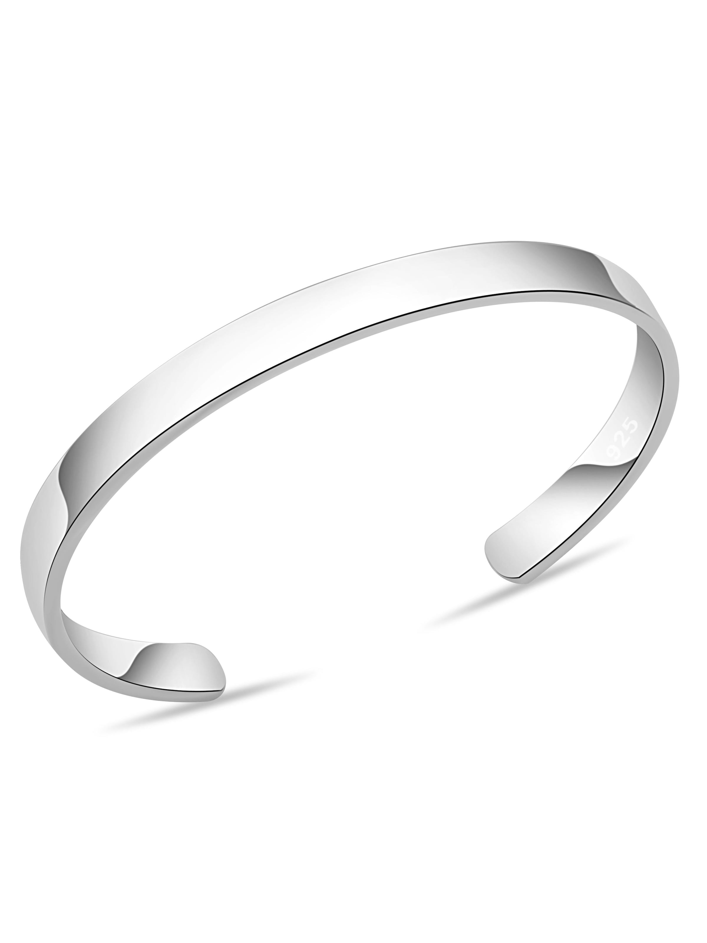 Tony Fein Bracelet 'Reif' in Silver: front