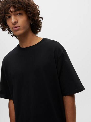 Pull&Bear Tričko – černá