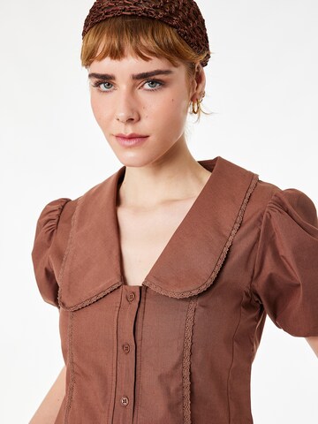 Koton Blouse in Bruin