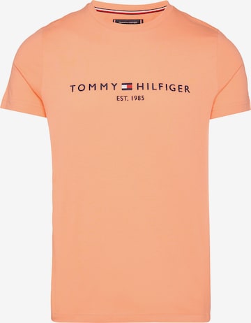 T-Shirt TOMMY HILFIGER en orange : devant
