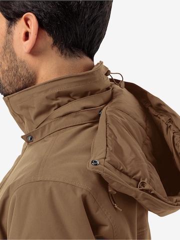 JACK WOLFSKIN Outdoor jacket 'Glacier Canyon' in Brown