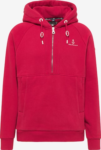 DreiMaster Maritim Sweatshirt in Rot: predná strana
