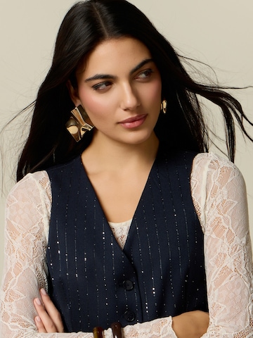 Gilet de costume oltre en bleu